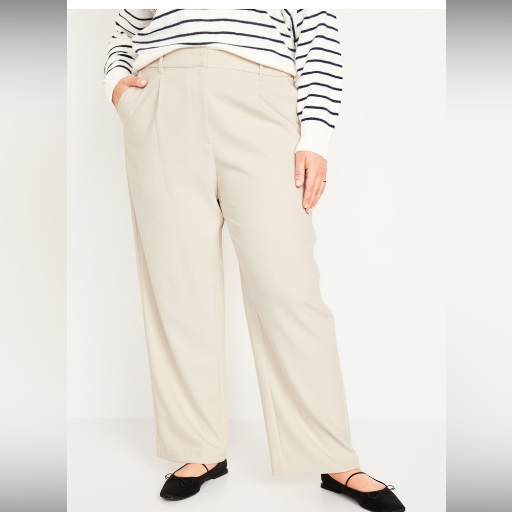 Women’s High Waisted Wide Leg Trouser Pant